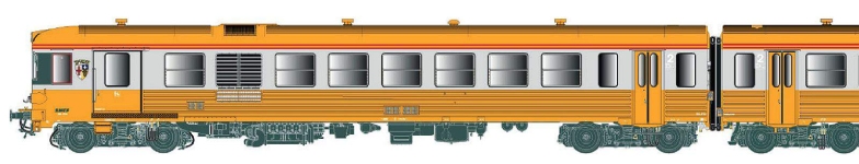 LS Models LS11525 - H0 - 2-tlg. Triebzug X 4790, SNCF, Ep. IV - AC